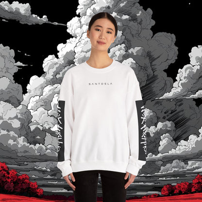 Moon Graphic Crewneck Sweatshirt