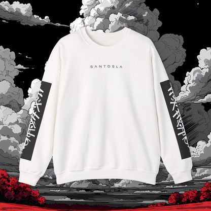 Moon Graphic Crewneck Sweatshirt