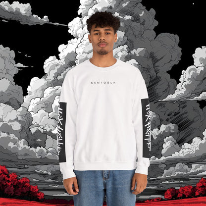 Moon Graphic Crewneck Sweatshirt